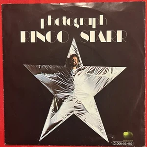 Ringo Starr “Photograph/Down And Out”  Germany Apple 45 Beatles - Picture 1 of 4