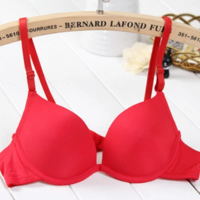 Sujetadores para mujer 28-40 AAA A B C pechos pequeños sujetadores push up acolchados con aros bralette Foto 1 de 4