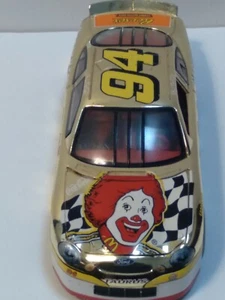 Bill Elliott Ronald McDonald's #94 Ford Taurus Gold Color Happy Meal 1:24 Scale - Picture 1 of 10
