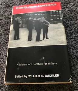 Themes From Experience A Manual Of Literature For Writers 1962 First Edition - Picture 1 of 11