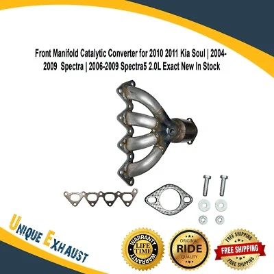 Catalítico delantero para 10-11 Kia Soul |04-09 kia Spectra |06-09 Kia Spectra5 2,0 L Foto 1 de 4