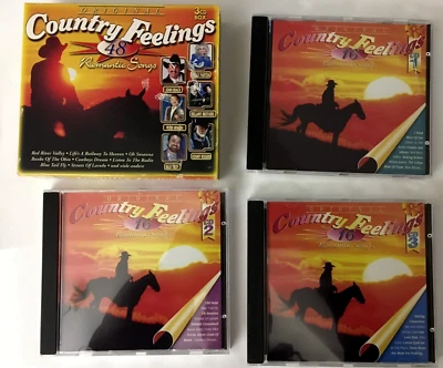 Original Country Feelings, 48 Romantic Songs auf 3 CDs, Neu & OVP! - Bild 1 von 2