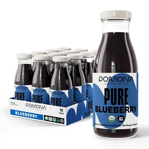 POMONA Bio reiner Heidelbeersaft, kaltgepresster Bio-Saft, gentechnikfrei, ohne Zucken - Bild 1 von 12