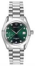 GANT CASTINE Crystal (35mm) Green Dial / Stainless Steel G176003 Watch - 7% OFF!