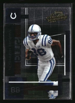 Marvin Harrison 2003 Playoff Absolute Memorabilia #21  Football Card - Image 1 of 2