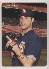 1993 Mother's Cookies San Diego Padres Stadium Giveaway Andy Benes #14