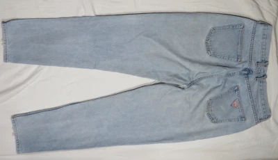 GUESS MENS BLUE JEAN 31X30 RELAXED 100% COTTON VINTAGE USA MADE CUT 41578 AST195 - Image 1 of 4