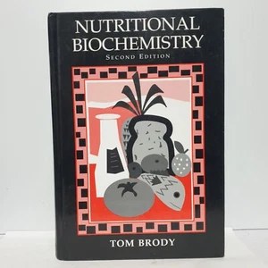 Nutritional Biochemistry Hardcover Tom Brody Second Edition VGC Free Postage - Picture 1 of 6