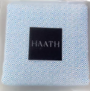 HAATH handgefertigte Wohndecke (Cerulean Blue) - Bild 1 von 4