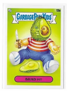 2021 Topps Mülleimer Kinder Lebensmittelkampf Brad Pit 13a - Bild 1 von 2