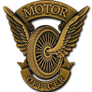 Spilla uniforme ufficiale motore oro antico - Foto 1 di 3