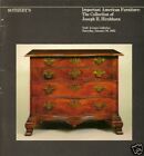 RARE SOTHEBY'S American Furniture Hirshhorn Col Phyfe