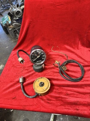 1950-1962 Chevrolet 216 235 261 STEWART WARNER TACHOMETER Tach 1954 1955 1957 6 - Image 1 of 4