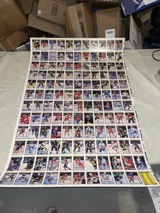 1990-91 OPC O-Pee-Chee Premier hockey hoja sin cortar Fedorov Jagr novato ¡RARO! - Imagen 1 de 16