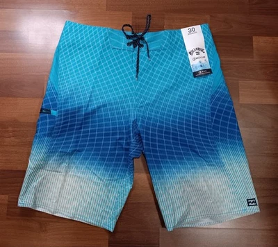 Billabong Mens Standard Fluid Pro Boardshorts 11" inseam Blue size 30 NWT - Image 1 of 4