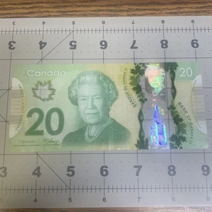 2012 Canadian $20 RADAR Bill FSN2352532 - Picture 1 of 2