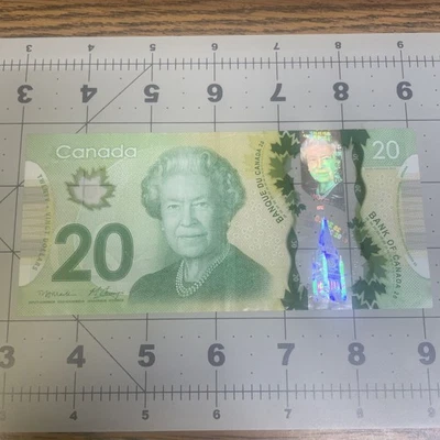 2012 Canadian $20 RADAR Bill FSN2352532 - Image 1 of 2