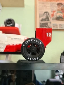 4x Gomme Realistiche per Lego 10330 McLaren MP4/4 Williams FW14B Lego 10353 NEW! - Foto 1 di 7