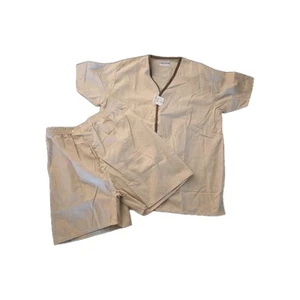 Vintage Men’s Newmark Permantent Press Pajama Set Shorts Shirt New Old Stock - Picture 1 of 8