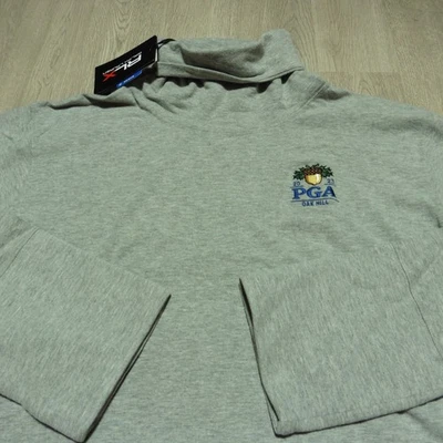 Sudadera para mujer RLX Ralph Lauren XS gris LS nube polar PGA Oak Hill nueva con etiquetas Foto 1 de 4