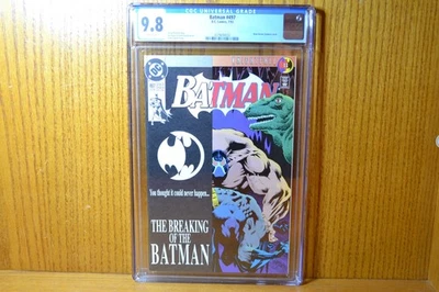 Batman #497 - CGC 9.8 - Bane Breaks Batman's Back - Image 1 of 4