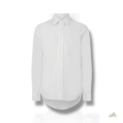 Alexander McQueen эластичной официальный рубашка - белый, размер 16,5, сделано в Италии - Изображение 1 из 4