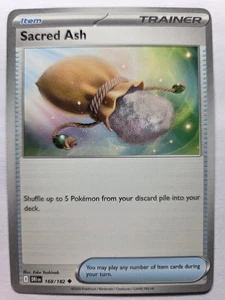 Sacred Ash 168/182 DRI SV10: Destined Rivals Uncommon Normal NM Pokemon Tcg - Picture 1 of 2
