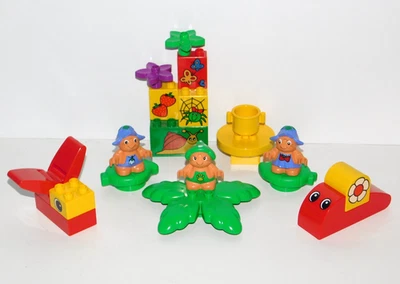 LOTE LEGO Duplo LITTLE FOREST FRIENDS & LINTE ANIMALS Insectos Taburete Figuras+ Foto 1 de 4