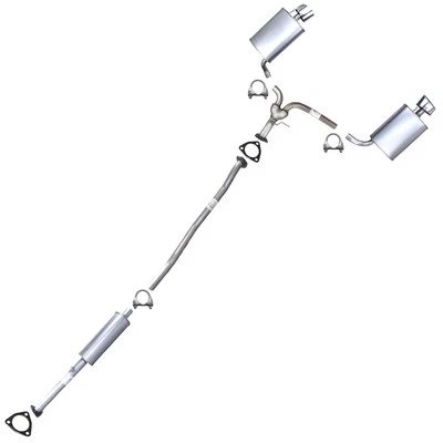Kit de sistema de escape Cat-Back de acero inoxidable para: Honda Accord 2013-2017 3,5 L Foto 1 de 4