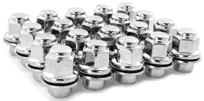 New Chrome Lug Nuts 20pc fits 2000-2022 Toyota Scion Models 90084-94001 - Image 1 of 3