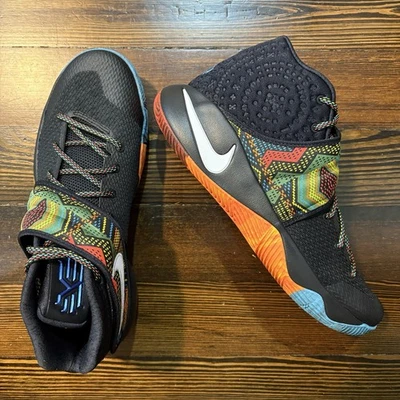Nike Kyrie 2 BHM Negro Multicolor 828375-099 Negro Historia Mes Talla 10 Foto 1 de 4