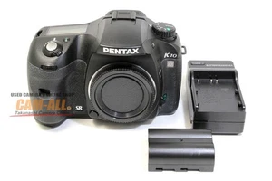 Pentax K10D K10 D digitale Spiegelreflexkamera Gehäuse – schwarz **Verkauf wie abgebildet** - Bild 1 von 19