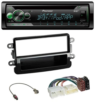 Pioneer USB MP3 DAB AUX CD Autoradio für Dacia Lodgy Dokker Duster Sandero- pian - Bild 1 von 4