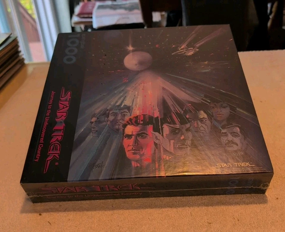 New Star Trek Journey To The Undiscovered Country 1000 Piece Puzzle SEALED 1993 - Image 1 of 1