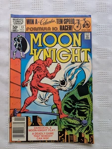 1981 Moon Knight Comic Book #13 1st Daredevil vs Moon Knight Hi Grade - Picture 1 of 4