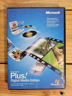 Microsoft Plus! Digital Media Edition for Windows XP with Product Key - Great - Image 1 of 4