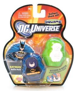 DC Universe Squatz Battle Pack Batman & 1 Mystery Figure