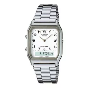 Casio Vintage Series Analog-Digital Black Dial Unisex Watch - AQ-230A-7BMQ(AD02) - Picture 1 of 5