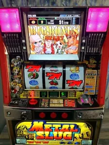 Metal Slug SNK Type-A Pachinko Token Fed Slot Machine Game Japanese Pachislot JP - Bild 1 von 10