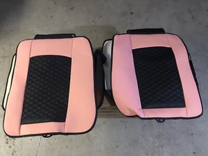 Universal Fit 2 Front Car Seat Covers Protector Set For Sedan/SUV/Pick up Truck - Picture 1 of 2