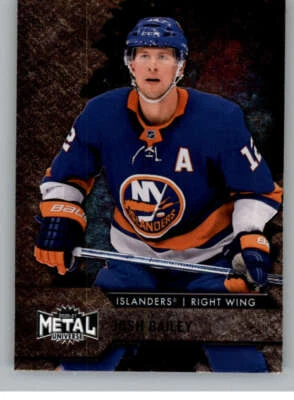 2020-21 Skybox Metal Universe #80 Josh Bailey  New York Islanders V86325 - Image 1 of 2