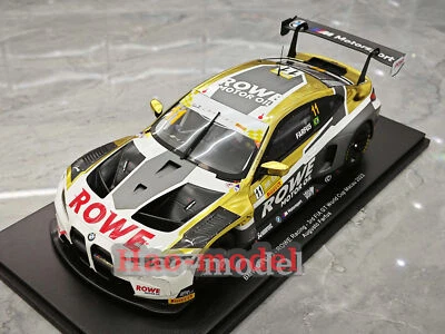 Spark 1:18 BMW M4 GT3 11# 2023 Le Mans Resin Diecast Model Car Ornaments Gifts - Image 1 of 4