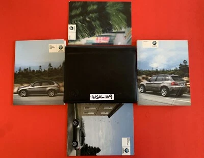 BMW (E53) X5 3.0si X5 2007 4.8i manual del propietario conjunto de libros complementarios estuche OEM Foto 1 de 4