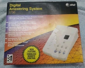 AT&T Digital Answering Machine System Model 1756- New Open Box - Picture 1 of 6