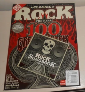 Classic Rock Magazine #123 the Real 100 Greatest Rock Songs 2008 w/CD - Picture 1 of 4