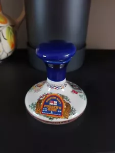Pusser's Rum Miniature Decanter, British Navy, Hand Cast Porcelain, 50ml, Empty - Picture 1 of 5