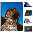German Shorthaired Pointer Dog Folio Wallet Leather Case For Ipad 2, 3 & 4