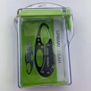 Urban Gear Clipknife Stainless Steel Liner Lock Knife Anodized Aluminum Handle - Picture 1 of 4