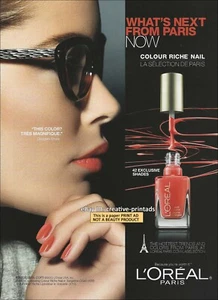 L'OREAL Beauty 1-PÁGINA ANUNCIO IMPRESO 2012 DOUTZEN KROES hermosa niña - Imagen 1 de 1