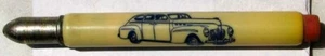 RARO LÁPIZ BALA PUBLICIDAD BAQUELITA DESOTO 1940 CON COCHE MUY BONITO #H709 - Imagen 1 de 5